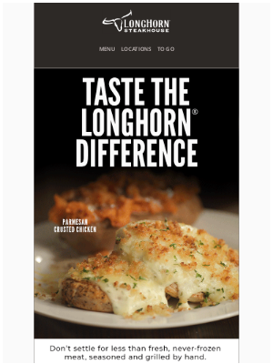 LongHorn Steakhouse - It's hard to explain
