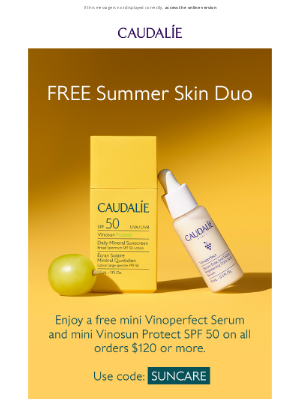 Caudalie - Your Summer Skin Power Duo
