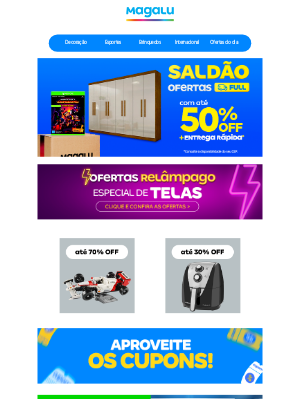 Magazine Luiza (Brazil) - Pediu? Chegou! 🚛