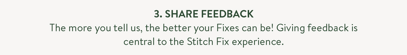 Share feedback.