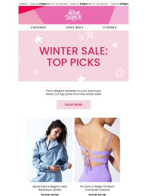 Move Dancewear - Winter Sale: Best Buys 🩰