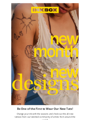 inkbox - New Month 🦋 New Designs
