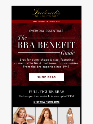 Frederick's of Hollywood - Bras With Benefits