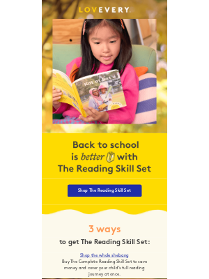 Lovevery - Build reading confidence for school