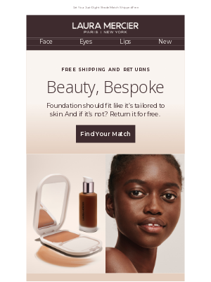 Laura Mercier Cosmetics - This Foundation is Made for You