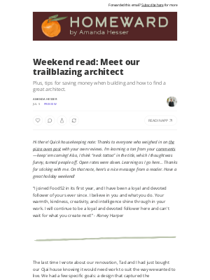 Schoolhouse Electric & Supply Co. - Weekend read: Meet our trailblazing architect
