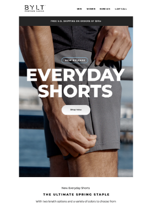 BYLT Basics - 🚨 NEW Everyday Shorts — The Ultimate Spring Staple