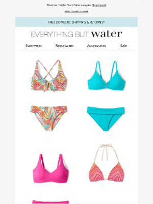 Everything But Water - The D+ cup shop: fuller bust swim with style and support