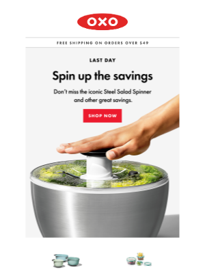 OXO - Last chance to save on your OXO favorites