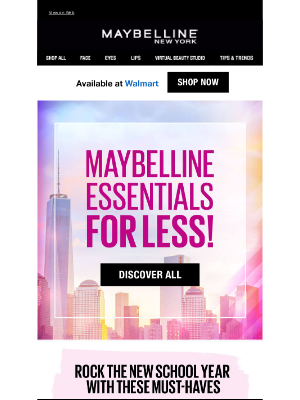 Maybelline - Looking for products that fit YOUR wallet? 👛