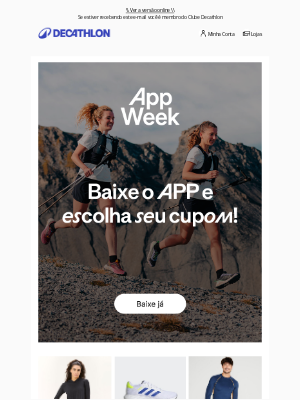 Decathlon (Brazil) - A APP WEEK segue à todo vapor 💨