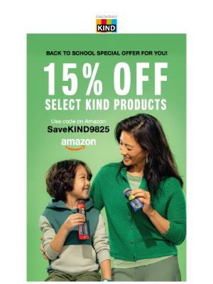 KIND Snacks - A Back-To-School Special Offer For You! 📚🎉