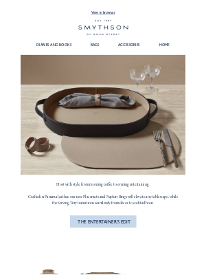 Smythson - RSVP: Elevated entertaining