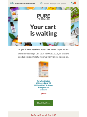PureFormulas: Helping customers buy