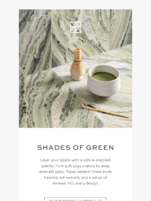 Artistic Tile - Verdant Tones for a Refined & Renewed Space