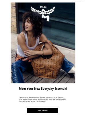 MCM - Introducing the Leni Shopper