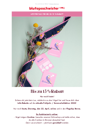 Blutsgeschwister (Germany) - Bis zu 15% Rabatt warten nur noch heute auf dich!