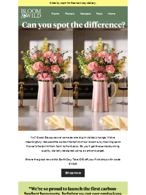 Bloom & Wild (United Kingdom) - 📢 FYI: A *big* change to our blooms