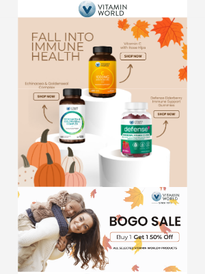 Vitamin World - 🍁Stock up for Fall now!