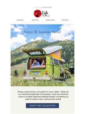 J-Life International - Natsu 夏 Summer Picks!