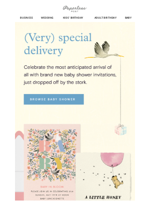 Paperless Post - New little one on the way?