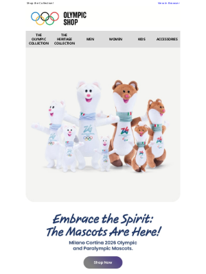 International Olympic Committee - Meet the Milano Cortina 2026 Mascots