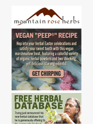 Mountain Rose Herbs - Vegan 