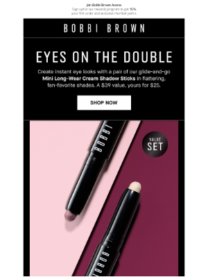 Bobbi Brown Cosmetics - Our go-anywhere, always-easy eye kit