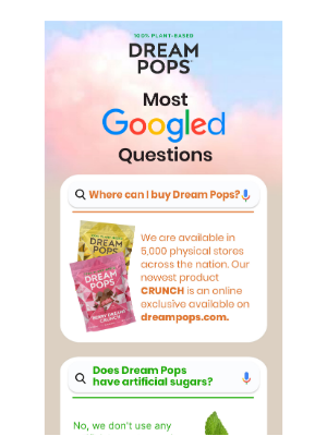 Dream Pops - The most Googled questions answered 😋