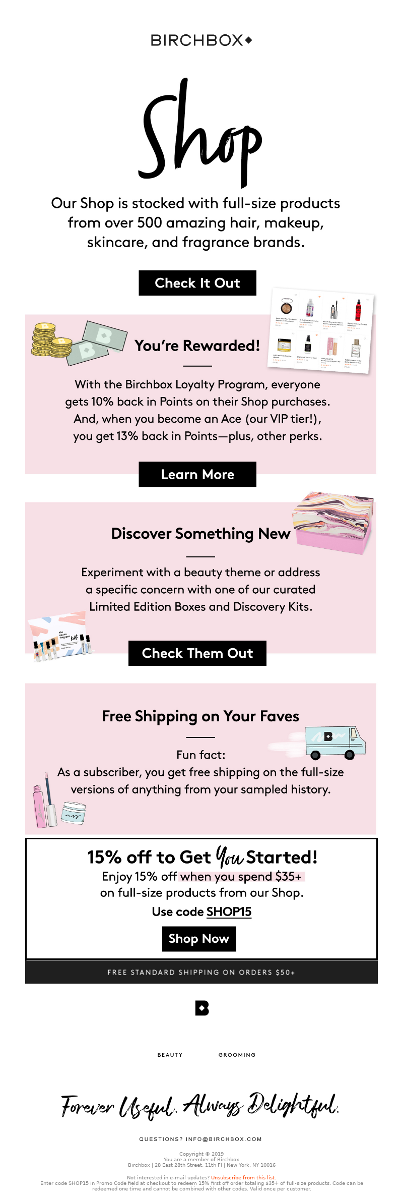 Birchbox USA - Let's Talk (Birchbox) Shop