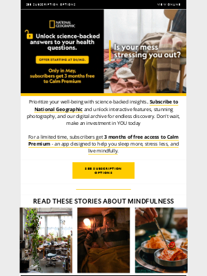 National Geographic - Can food boost your mood? Plus, 9 science-backed mental health tips. Subscribe now for instant insights!