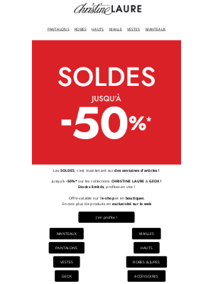 Christine Laure (France) - SOLDES c'est parti ! ⚡