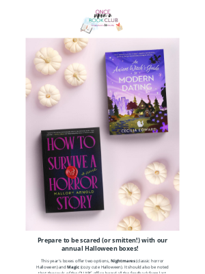 Once Upon A Book Club - The Season of Magic ✨ and Nightmares 💀 is Coming...