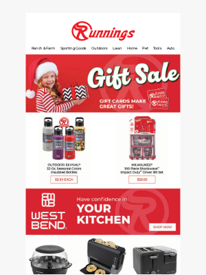 Runnings Stores - Shop the Gift Sale! 🎁