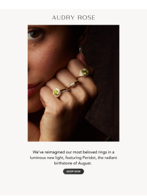 Audry Rose - For August Birthdays (or Just Because): Peridot Has Arrived