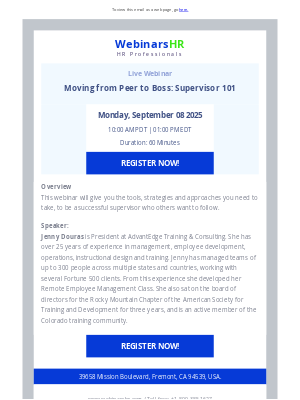 Marketo - Moving from Peer to Boss: Supervisor 101