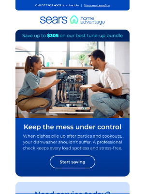 Sears - Don't let summer dishes slow you down