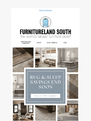 Furnitureland South - SALE ENDS SOON | Rug & Mattress Deals