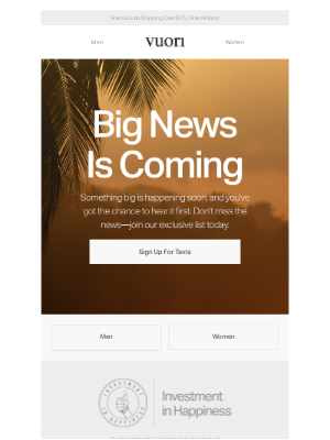 Vuori - Something Big Is Happening Soon