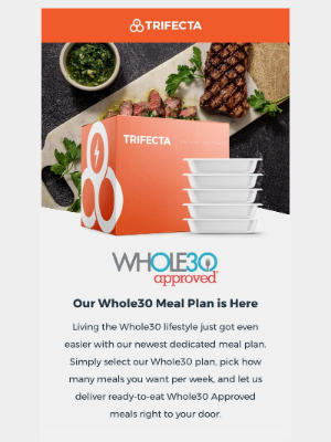 Trifecta - Introducing: NEW Whole30 Meal Plan 