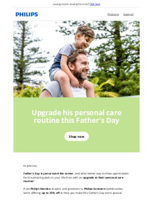 Philips - Take up to 25% off on gifts for every Dad🎁