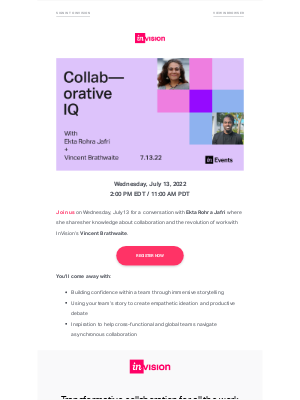 InVision - You’re Invited: How storytelling drives confidence, ideation and debate