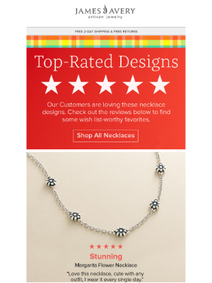 James Avery Jewelry - Five Star Necklaces