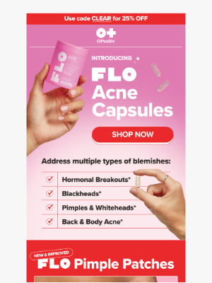 O Positiv - NEW: Your acne's worst enemy