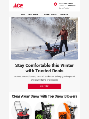 Ace Hardware - Everything You Need to Tackle Winter ❄️