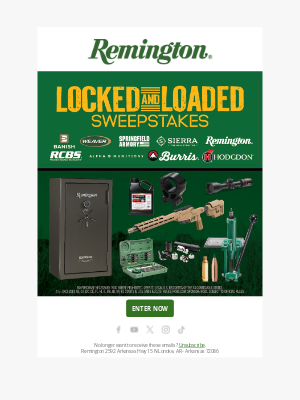 Remington - Locked and Loaded GIVEAWAY