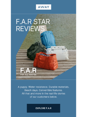 Away - F.A.R reviews for your review