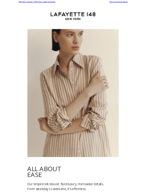 Lafayette 148 New York - The Silk Blouse, Defined