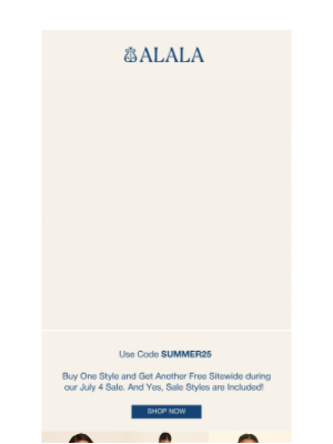 Alala - Buy One Get One Free SALE