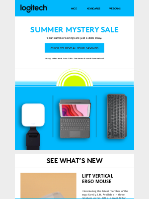 Logitech - [HOURS LEFT] -  Hurry, quick before your mystery coupon expires